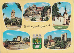 D-51465 Bergisch Gladbach - Alte Stadtansichten - Am Busbahnhof - Hochhäuser - Rathaus - Cars - Borgward - VW - Bergisch Gladbach