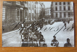 Bruxelles Cardinal Mercier Bischop 1926 Fotokaart Rectors UVB ..Famile Royal Albert ... Lot 6 X RPPC - Politische Und Militärische Männer