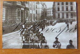 Bruxelles Cardinal Mercier Bischop 1926 Fotokaart Rectors UVB ..Famile Royal Albert ... Lot 6 X RPPC - Politieke En Militaire Mannen