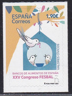 2021-ED. 5478 - Valores Cívicos. - Bancos De Alimentos De España. XXV Congreso FESBAL - NUEVO - Unused Stamps