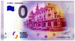 Billet Touristique - 0 Euro - Cuba - Havana (2019-1) - Privéproeven