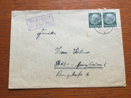 K24 Deutsches Reich 1939 Brief Von Dackscheid über Prüm/Eifel Landpostamt!! - Cartas