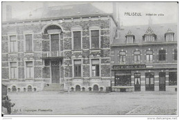 -50% . PALISEUL ..-- Hôtel De Ville . 1910 Vers SALZINNES ( Melle M. DOUXCHAMPS ) . Voir Verso . - Paliseul