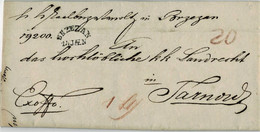 1842, " BRZEZAN "  - Gallizien -, A5722 - ...-1850 Préphilatélie
