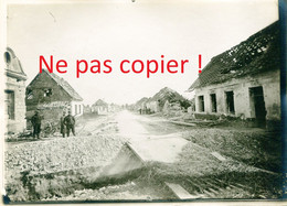 PHOTO FRANÇAISE - VUE DE LA TARGETTE A NEUVILLE SAINT VAAST PRES DE - ECURIE - ARRAS PAS DE CALAIS - GUERRE 1914 1918 - 1914-18