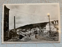 Malmedy Après Bombardement Guerre 1945 Chemin Rue - Malmedy