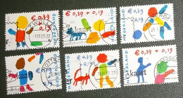 Nederland - NVPH - 2114a T/m 2114f - 2002 - Gebruikt - Cancelled - Kinderzegels - Complete Serie - Usati