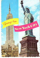 New York City (viaggiata Per La Francia, 1977) - Statue Of Liberty