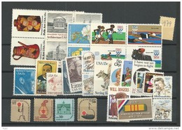 1979 MNH USA Year Collection, Postfris** - Volledige Jaargang