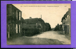 50  . SAINT - SAMSON  De  BONFOSSE  ,  L ' Arrivée  De  SAINT - LO  .  . - Other Municipalities