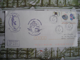 TAAF Gérant Postal Thierry, Mission 72 Saint-Paul & Amsterdam Calcédoine Sauter - Briefe U. Dokumente