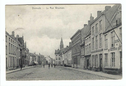 Diksmuide    Dixmude - La Rue Woumen 1909Phototypie De Graeve,Gand 1756 - Diksmuide