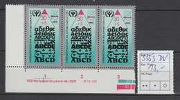 DDR-Druckvermerke:: Alphabetisierung (1990) DV - Sin Clasificación