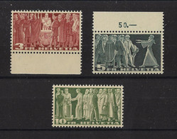 SUISSE. YT  N° 313A/315A   Neuf **   1938 - Unused Stamps