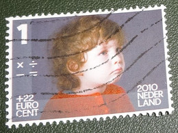 Nederland - NVPH - 2776a - 2010 - Gebruikt - Cancelled - Kinderzegels - Kind Met Rood Truitje - Used Stamps