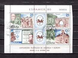 España  1980  .-   Y&T Nº  27   Block      ( B ) - Blocs & Hojas