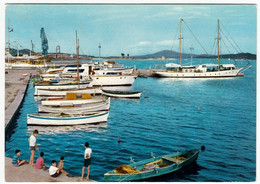 OLBIA - IL PORTO - 1971 - BARCHE - NAVE - Olbia