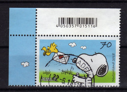 ALLEMAGNE Germany 2018 Snoopy Peanuts Obl. - Gebraucht