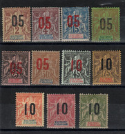 Anjouan - 1912 - N°20/31 - Other & Unclassified