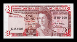 Gibraltar 1 Pound Elizabeth II 1979 Pick 20b SC UNC - Gibraltar