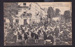 DDAA 334 - JEUX OLYMPIQUES ANVERS 1920 - Carte-Vue Neuve L' Ommegang Anversois - Corps De Musique - Ete 1920: Anvers