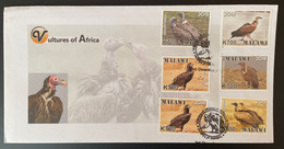 Malawi 2018 FDC Mi. A-F 1009 Vultures Vautours Geier Oiseaux Vögel Faune Fauna - Malawi (1964-...)