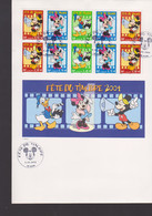 Fête Du Timbre 2004 "Mickey" - Documenti Della Posta