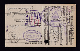 DDAA 349 - BELGIUM ABEILLE / BEE - Carte De Caisse D' Epargne MAETER 1928 - Cachet Illustré Ruche Biekorf , AUDENAERDE - Abeilles