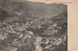 SAINTE MARIE AUX MINES VUE Générale Timbre Semeuse 5c Et 10c - Sainte-Marie-aux-Mines