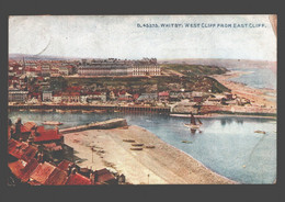 Whitby - West Cliff From East Cliff - Whitby