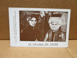 LE VILLAGE DU PECHE Carte Annonce Cinéma Du Colisée PARIS - Other & Unclassified