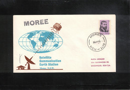 Australia 1973 Space / Raumfahrt Moree Satellite Communicatio Earth Station Interesting Cover - Oceanië