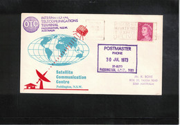 Australia 1973 Space / Raumfahrt Paddington Satellite Communicatio Earth Station Interesting Cover - Oceanië