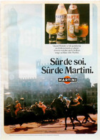 Publicité Papier ALCOOL MARTINI SIENNE SIENNA Mai 1977 P1030449 - Werbung