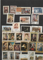 COLLECTION DE TABLEAUX RUSSES      1956 1990    127 TIMBRES  TBE  5 SCANS - Autres & Non Classés