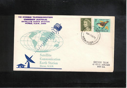 Australia 1972 Space / Raumfahrt Moree Satellite Communication Earth Station Interesting Cover - Océanie
