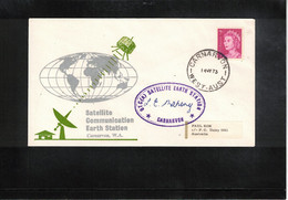 Australia 1973 Space / Raumfahrt Carnarvon Satellite Communication Earth Station Interesting Cover - Océanie