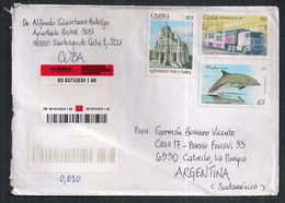 Cuba - Enveloppe De Timbre Moderne En Circulation - Cartas & Documentos
