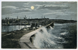 ARBROATH FROM HARBOUR (MOONLIGHT) / ADDRESS - BOURNEMOUTH, EAST CLIFF, CROMER, (GREGORY) - Angus