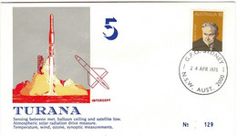 Australia 1975  AP 24 TURANA 5.,Souvenir Cover - Ozeanien