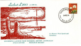 Australia 1976  FE  24 . Lainch Lorikeet L 2013,Souvenir Cover - Oceania