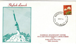 Australia 1976  MY 13,Skylark Launch.,Souvenir Cover - Oceanía