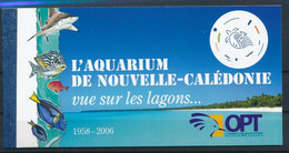 New Caledonia 2007 New Aquarium At Anse Vata Stamp Booklet 1v MNH - Markenheftchen