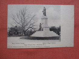 Statue Of Roger Williams.    Providence  Rhode Island > Providence      Ref  5237 - Providence