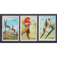 &#128681; Discount - Cuba 1994 The 55th Anniversary Of The Havana Zoo  (MNH)  - Birds, Deer, Parrots - Prefilatelia