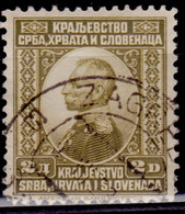 Yugoslavia, 1921, King Peter I, 2d, Used - Gebraucht