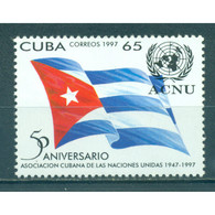 &#128681; Discount - Cuba 1997 The 50th Anniversary Of The Cuban United Nations Association  (MNH)  - Flags, UN, The Org - Nuevos