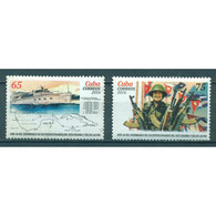 &#128681; Discount - Cuba 2016 The 60th Anniversary Of The Return Of Castro To Cuba  (MNH)  - Ships, Weapon, Fidel Castr - Militares