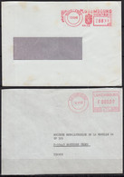 LUXEMBOURG Lot De 15  Enveloppes Avec Oblité  Mécaniques " EMA "  1980-81-83-84 Dudelange-Esch-Differdange-Luxembourg - Franking Machines (EMA)