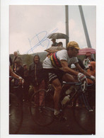 CYCLISME   TOUR DE FRANCE  AUTOGRAPHE  BERNARD HINAULT  SUR PHOT Circuit  De L'Aulne 1980 - Cyclisme